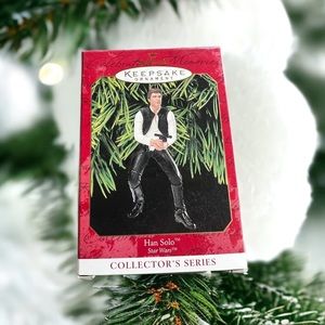 Vintage 1999 Hallmark Keepsake Ornament Star Wars Han Solo Collector Series #3